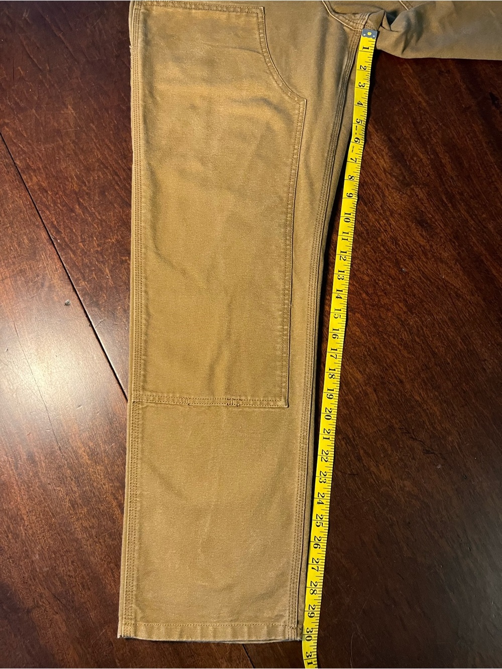 VTG Carhartt Work In Progress Double Knee Pants in Hamilton Brown - Picture 8 of 10